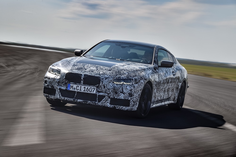 BMW показа маскиран прототип на 4-Series Coupe