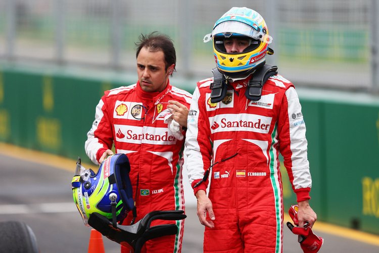 Алонсо бил най-големият проблем на Маса във Ferrari