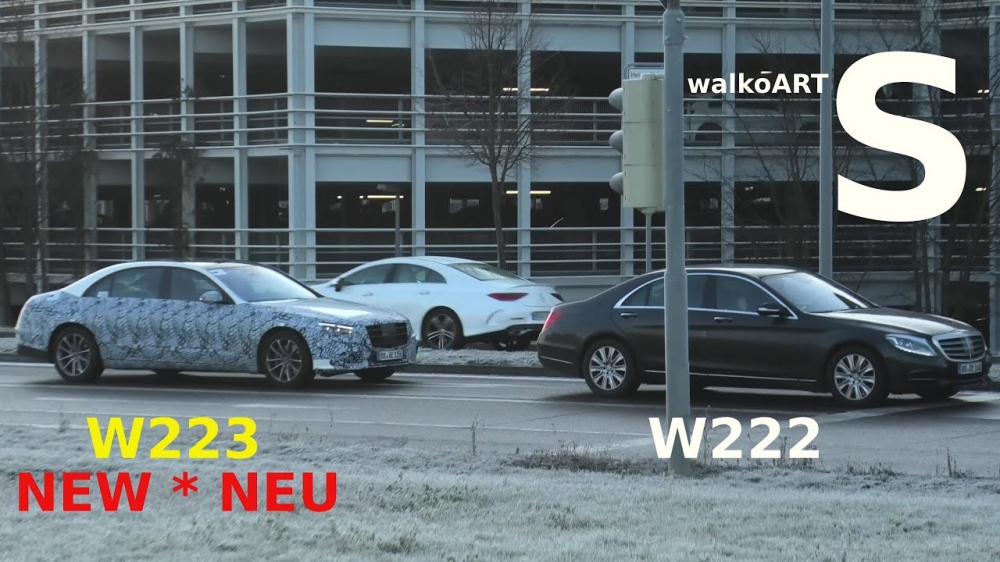 Вижте как Mercedes тества новия S-Class заедно със настоящия (видео)