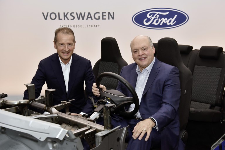 Ford и VW ще правят заедно елмобили и автопилот