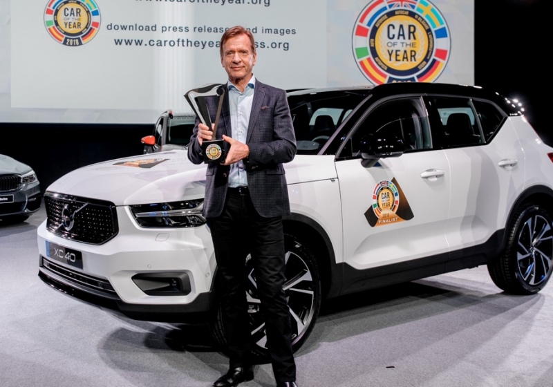 Volvo XC40 с приза "Автомобил на годината 2018" (видео)