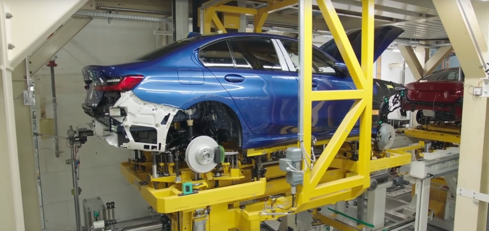 Вижте как се произвежда новото BMW 3-та Серия (видео)