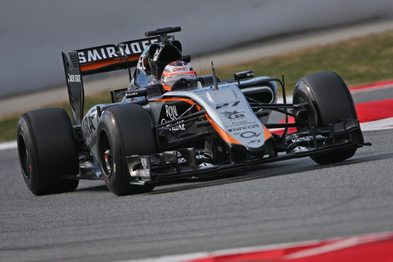 Force India обновява болида си за "Силвърстоун"