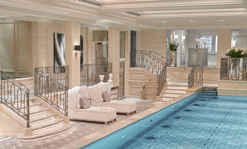 720 м² лукс в новия спа комплекс на хотел Four Seasons Hotel George V