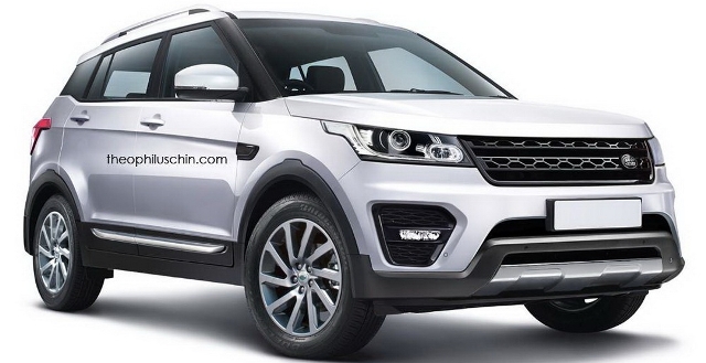 Теофилус Чин с визия за суб компактен SUV от Land Rover
