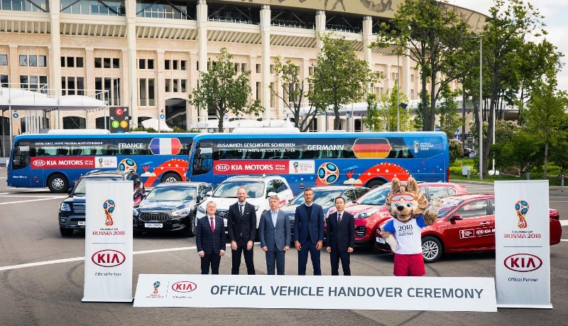 KIA и Hyundai с официален транспорт за Мондиал 2018 по футбол