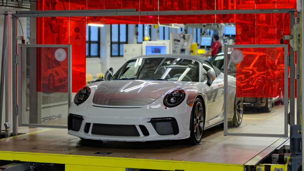 Това е последният произведен екземпляр от Porsche 911 (серия 991)