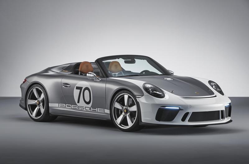 Юбилеен 911 Speedster за 70 г. спортни автомобили Porsche (видео)