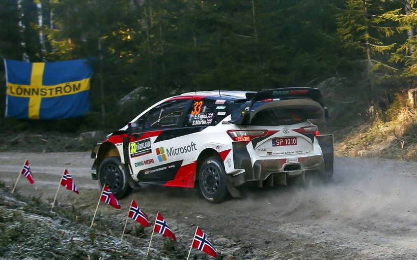 WRC 2020: Елфин Евънс начело след първия ден в рали "Швеция"