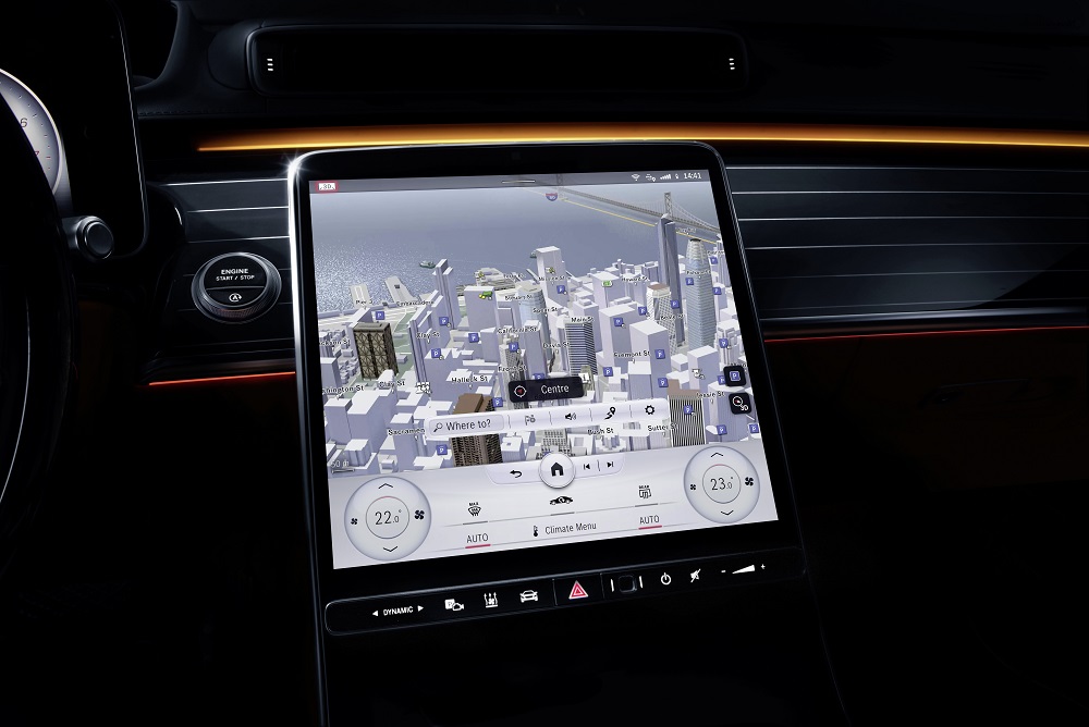 Вижте инфотейнмънт технологиите в новия Mercedes S-Class (снимки и видео)