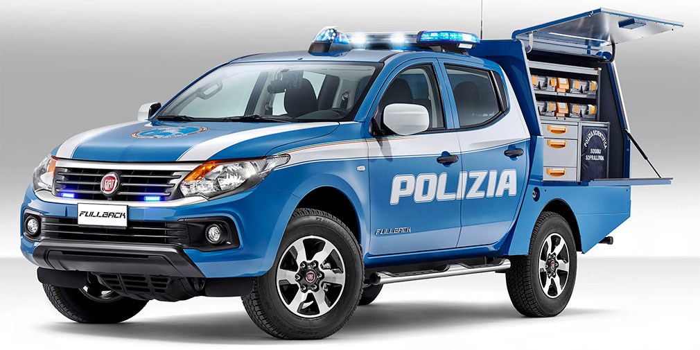 От местопрестъплението: Fiat Fullback ще помага на италианските криминалисти