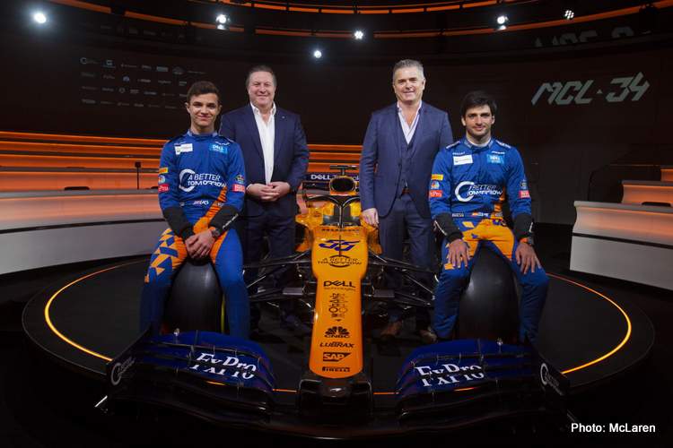 MCL34 трябва да осигури голяма крачка напред за McLaren