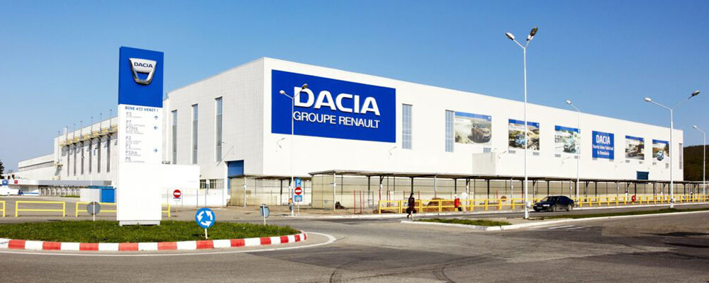 Dacia подновява производството си в Румъния