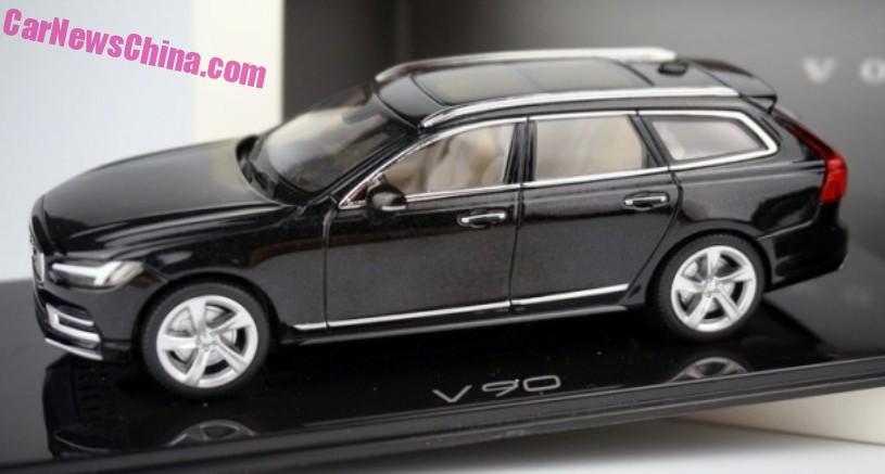 Появи се макет на Volvo V90