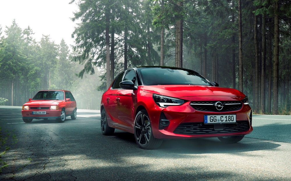 Opel Corsa GS Line – спортна визия с ретро нотки