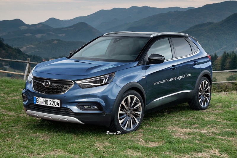 Примерна визия за Opel Grandland X