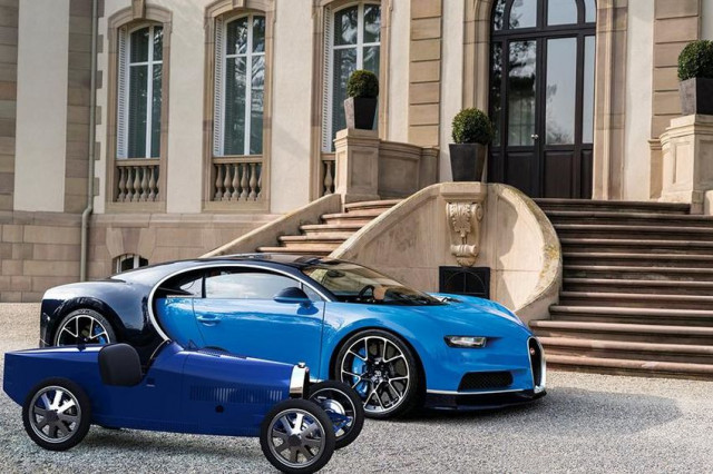 Детско Bugatti за 30 000 евро вдига 50 км/ч