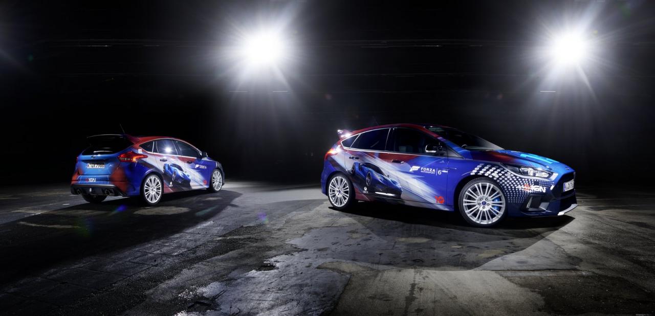 Ford представи Focus RS, изрисуван от геймъри