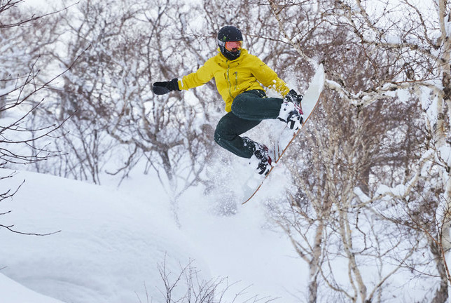 Хамилтън си почива със зимни спортове в Япония