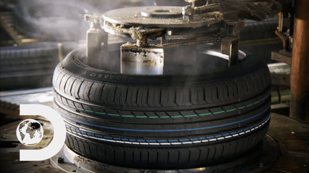 Как се прави: автомобилни гуми (видео)
