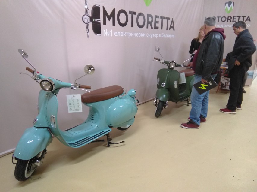Moto Expo 2019: БГ електрически скутери – Motoretta