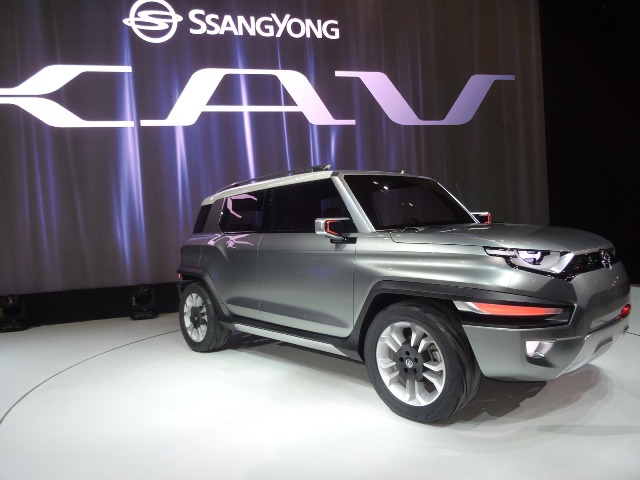 Дебют в Сеул за прототипа SsangYong XAV (+видео)