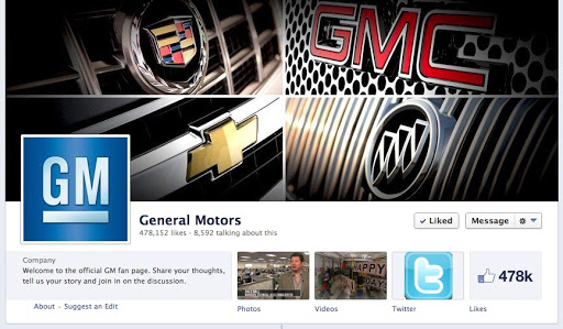 В GM недоволни от Facebook, приключват с рекламите в платформата