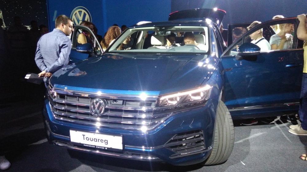 Новият VW Touareg стъпи на родна земя с пищна церемония