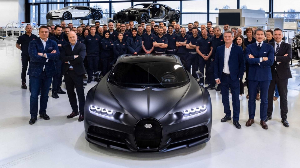 Bugatti показва Chiron с пореден номер 250 в Женева
