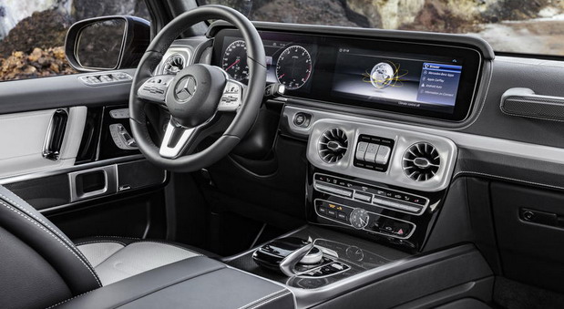 Показаха интериора на Mercedes-Benz G-Class
