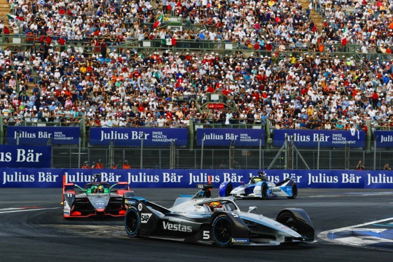 Формула Е: Мич Евънс спечели в Мексико и вече е лидер