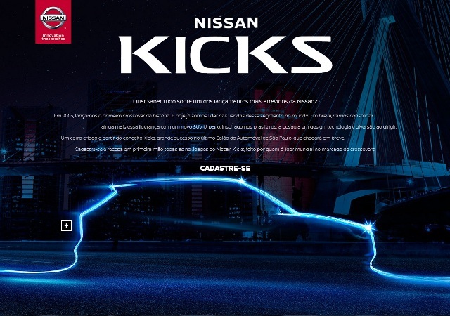 Nissan загатна за серийния Kicks