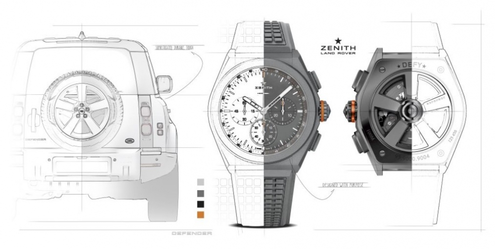 Специален часовник от Land Rover и Zenith