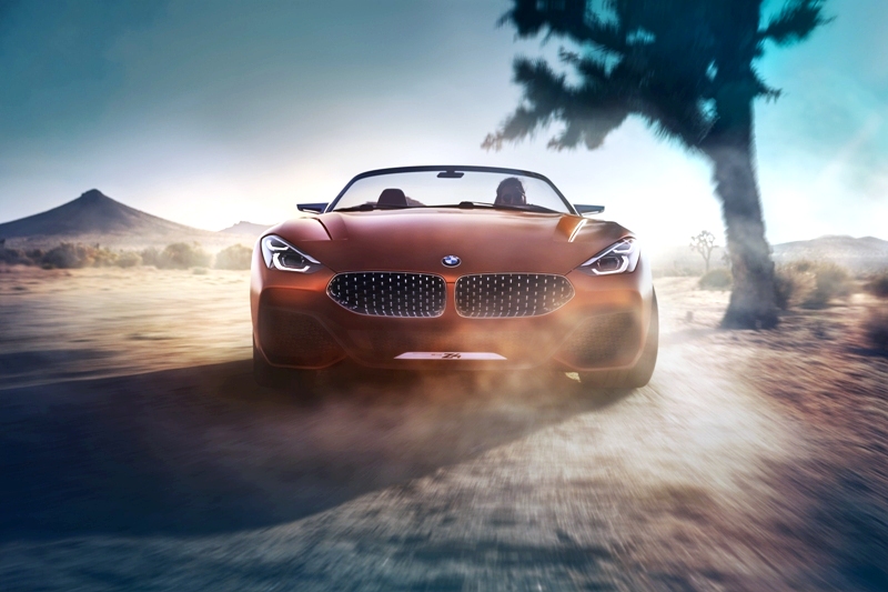 Официално: BMW Concept Z4 за Пебъл Бийч 2017 (+ видео)