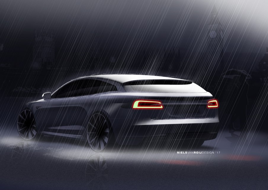 Тунер подготвя shooting brake версия на Tesla Model S