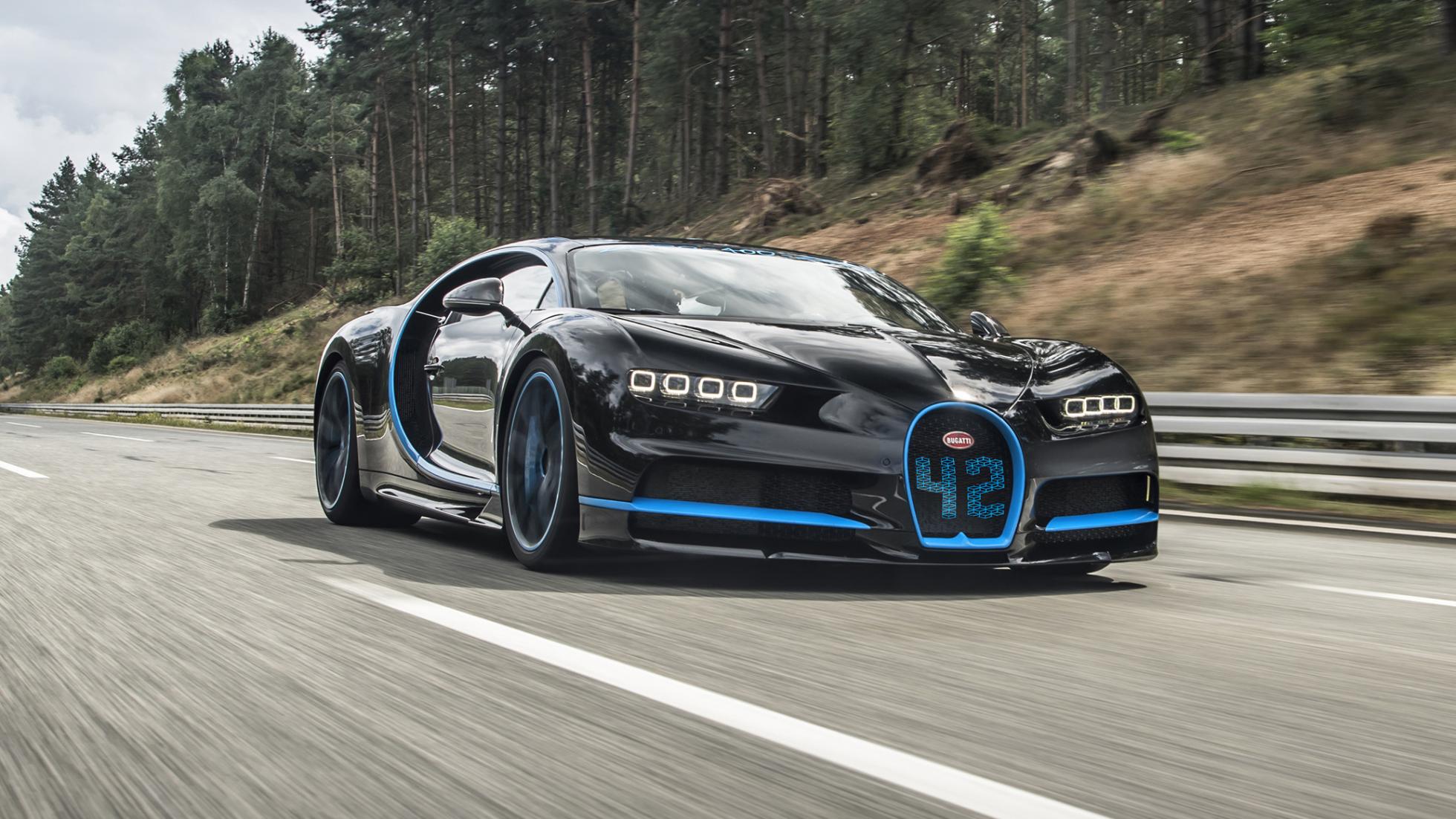 Bugatti Chiron счупи рекордите – 0-400-0 км/ч за 42 секунди! (+видео)