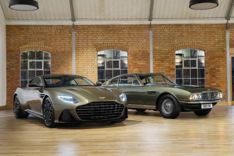 Представиха "агентска" версия на Aston Martin DBS Superleggera (видео)