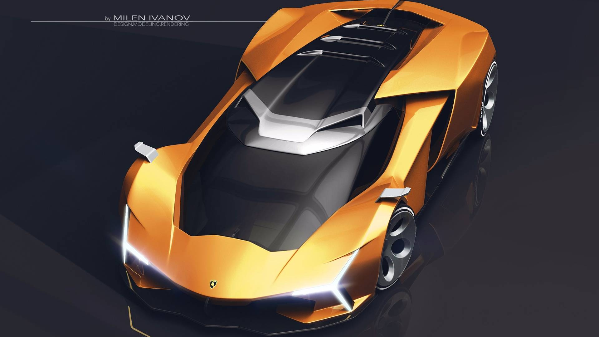 Българин нарисува бъдещ модел на Lamborghini