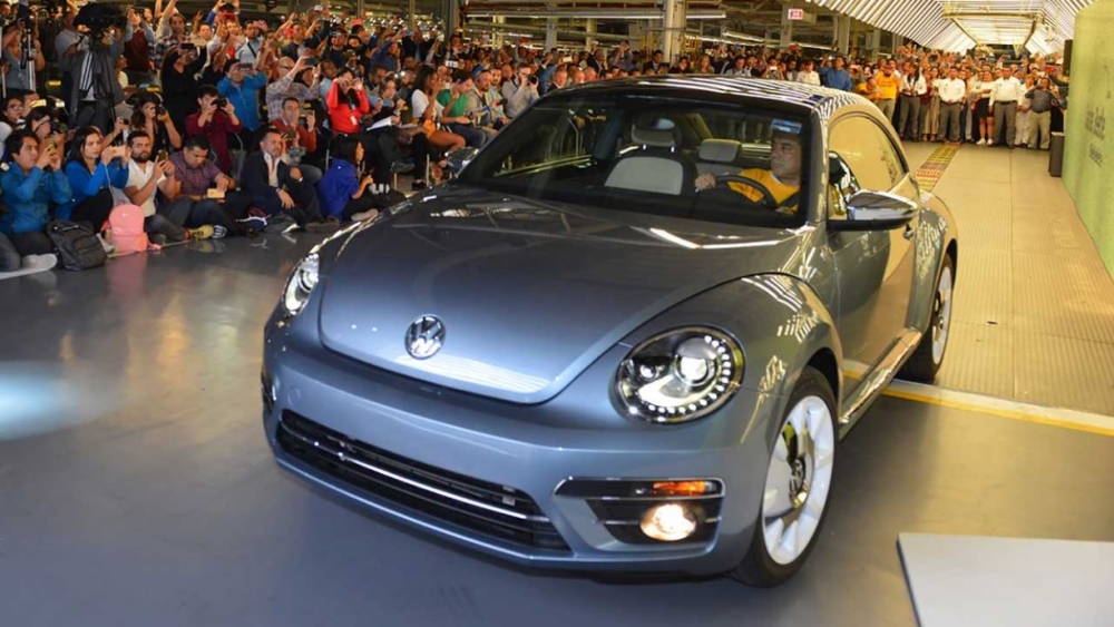 Това е последният сглобен VW Beetle