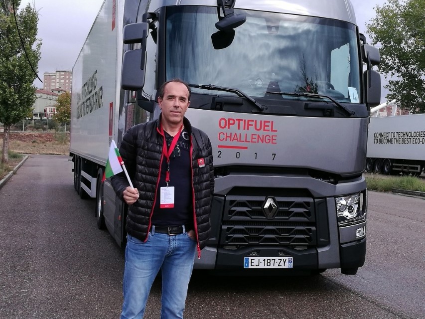 Българин световен шампион по екологично шофиране на камион