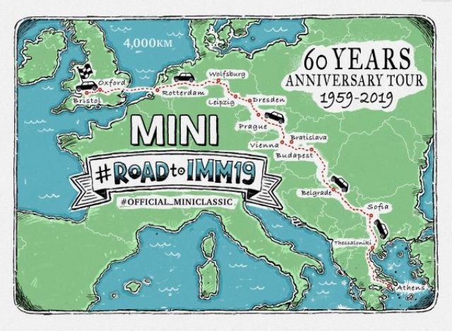 Европейско MINI турне през десет държави, включително България