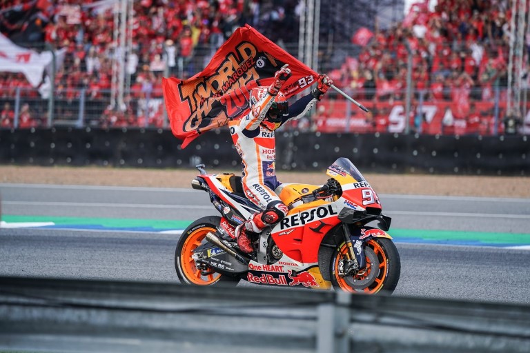 MotoGP: Марк Маркес с шеста титла след успех в ГП на Тайланд