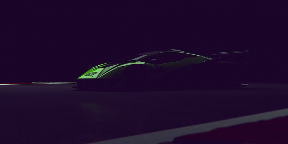 Lamborghini показа на видео нов спортен автомобил
