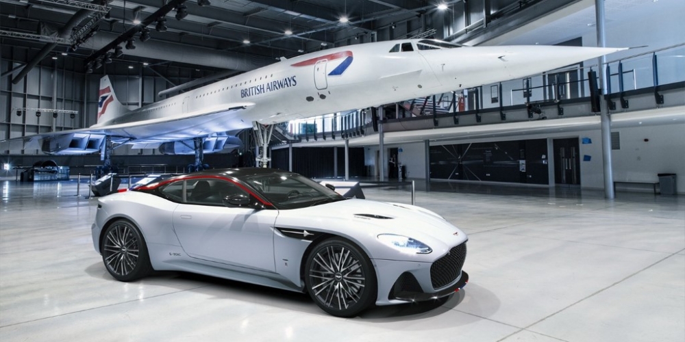 Aston Martin посвещава специален DBS на свръхзвуковия Concorde