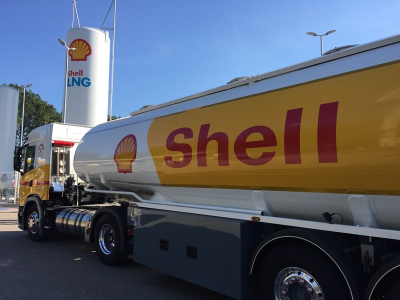 Първа метан станция за камиони от Shell в Германия
