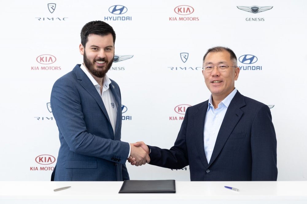 Hyundai и KIA инвестират в хърватите Rimac