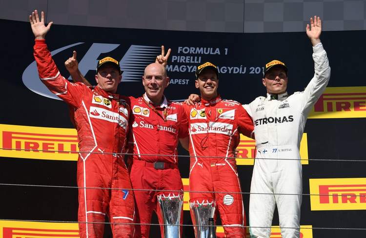 Двойна победа със заповеди от бокса за Ferrari