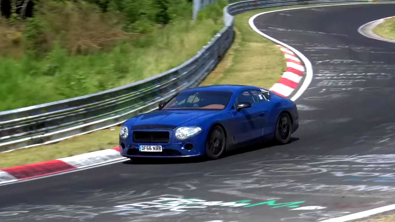 Ето го новия Bentley Continental GT по време на тестове (видео)