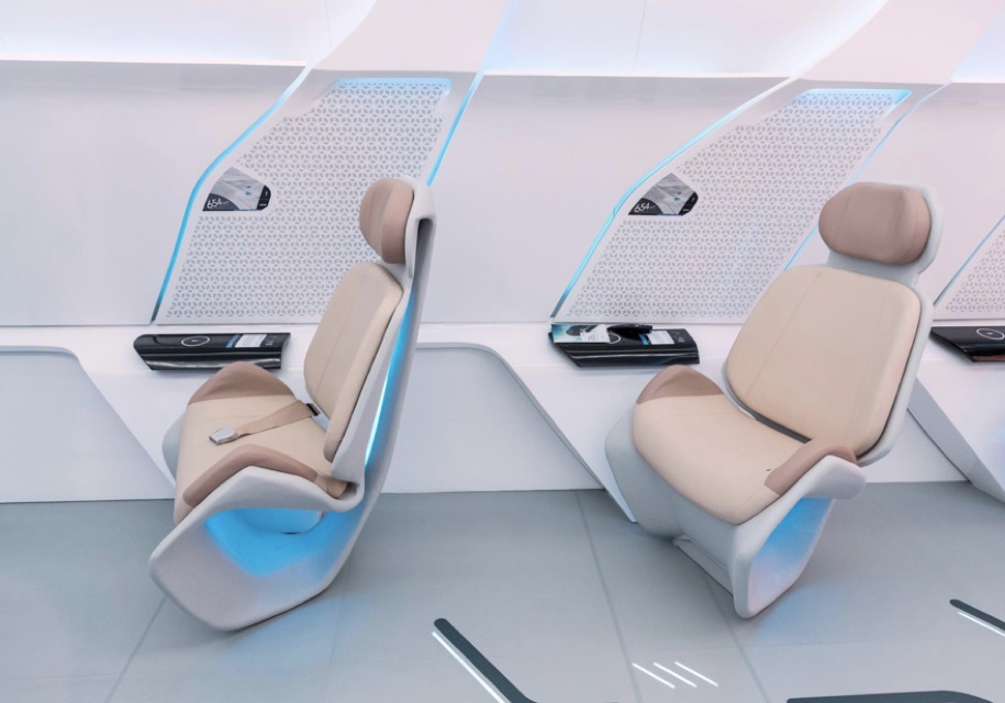 В Дубай показаха интериора на пътническите капсули Hyperloop (видео)