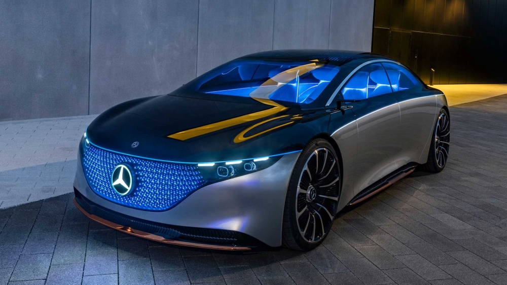 Mercedes-Benz Vision EQS загатва за електрическа S-Class